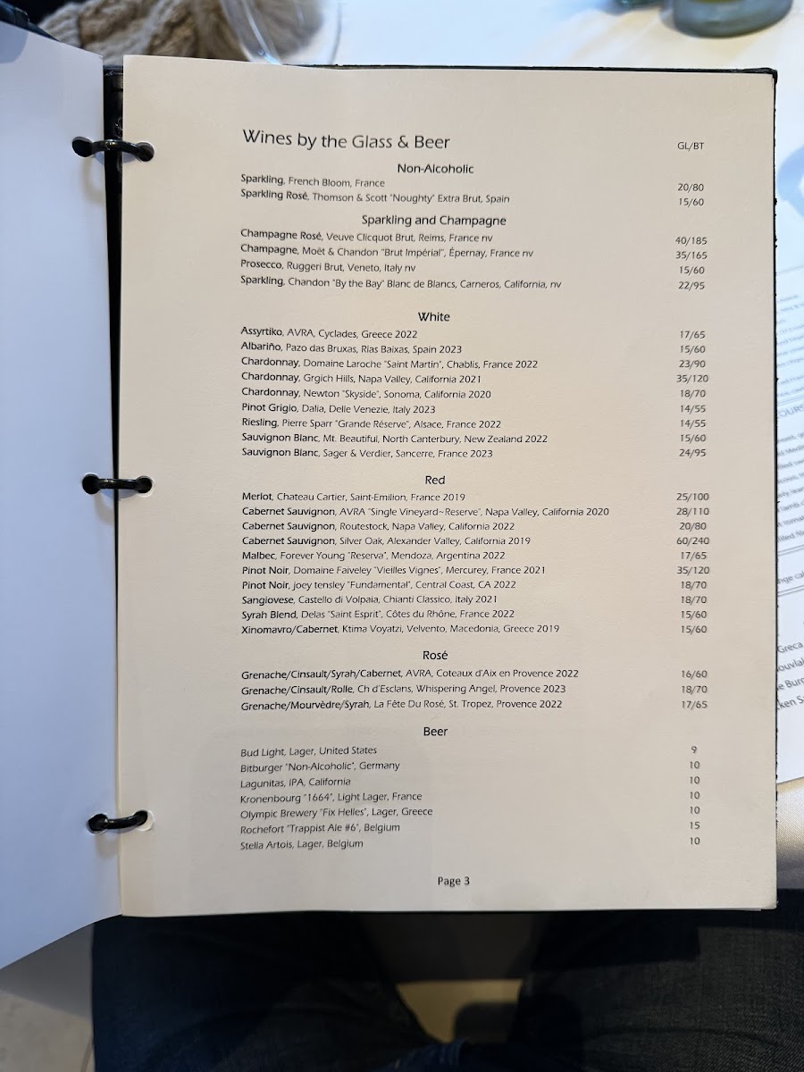 Avra Rockefeller Center Menu - Image 6